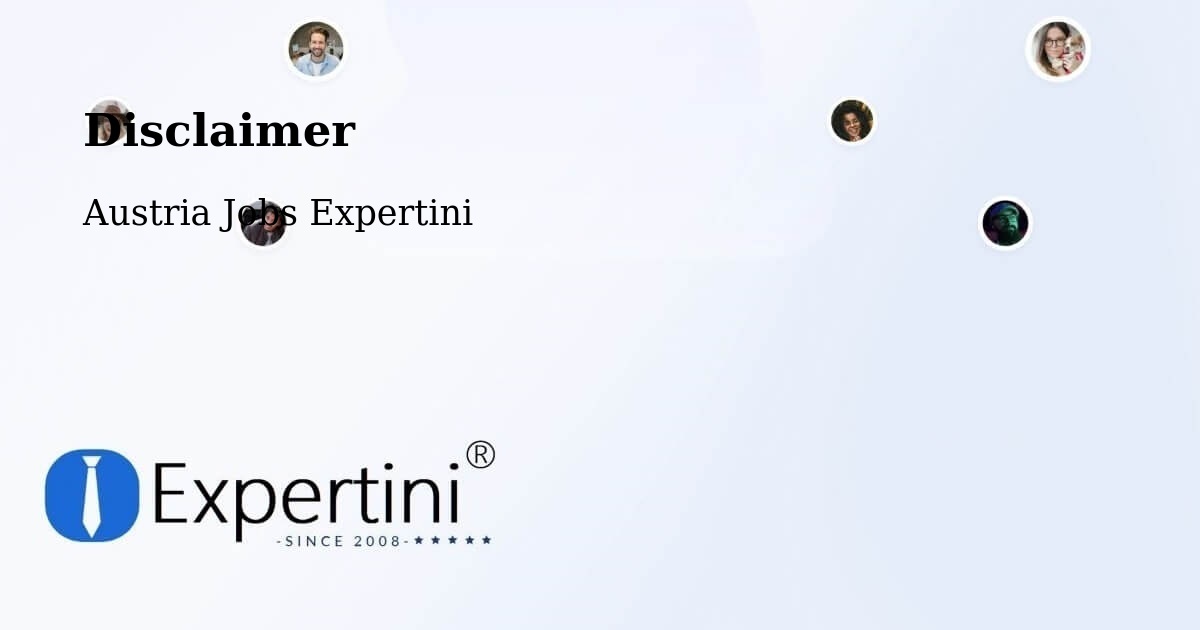 Disclaimer – Mitterpullendorf - Austria Jobs Expertini